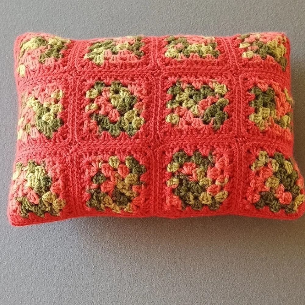 Handmade Crochet Pillow